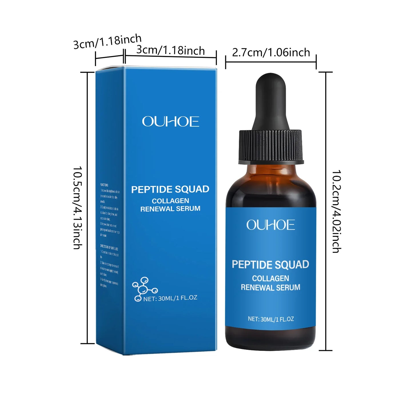 Collagen Polypeptide Essence Fade Fine Lines Lifting Firming Moisturizing Skin Care Tightening Skin Nourishing Facial Serum